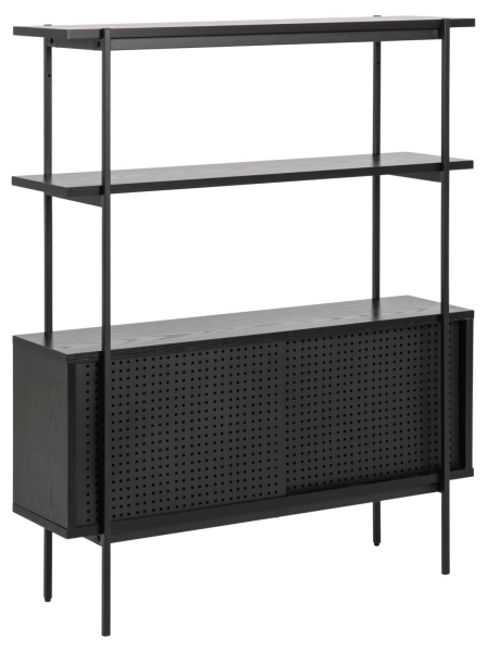 Boekenkast 'Hablingbo' 40cm - Zwart
