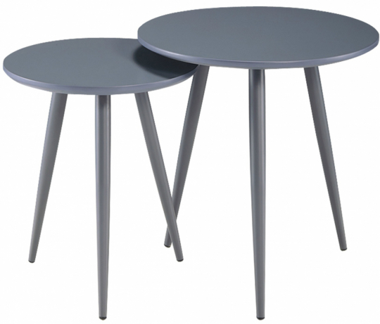 Salontafel 'Copenhagen' 2 delen - Grijs