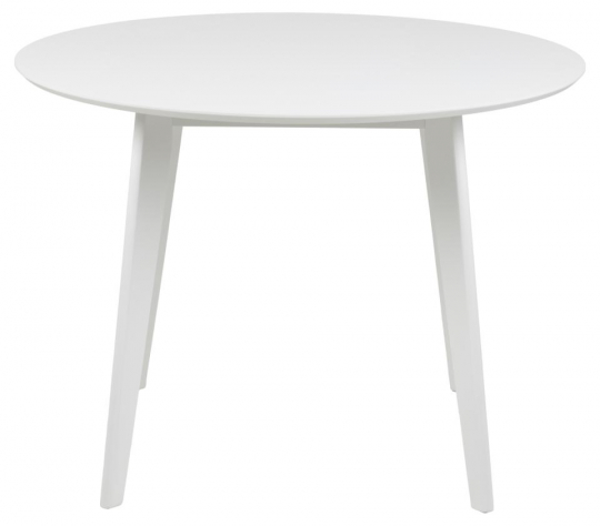 Eettafel 'Ärsjö' Rond 105cm - Wit