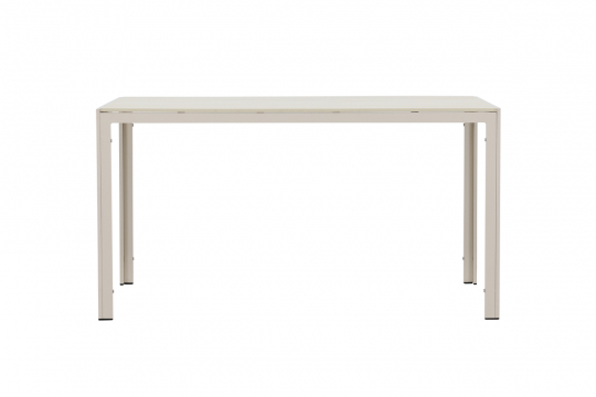 Eettafel 'Mirko' 140x74cm - Beige