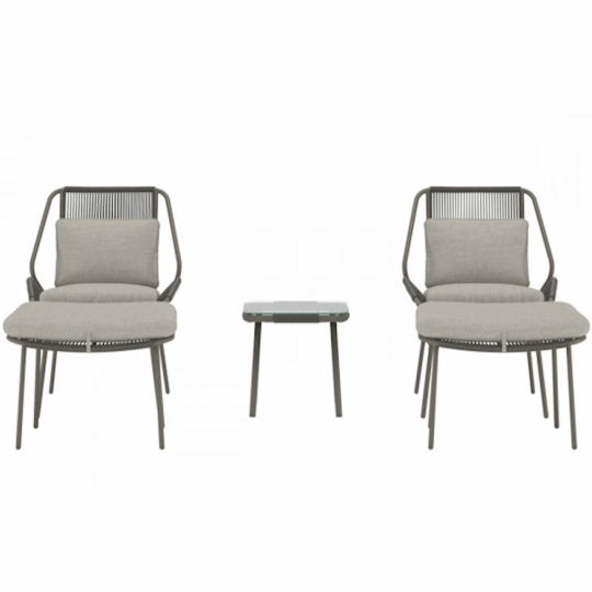 'Zakynthos' loungeset – bruin