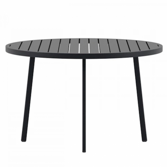 'Giardini' eettafel, rond, 120 cm - zwart