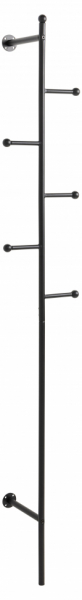 Kledinghanger 'Ljusdal' 24cm - Zwart
