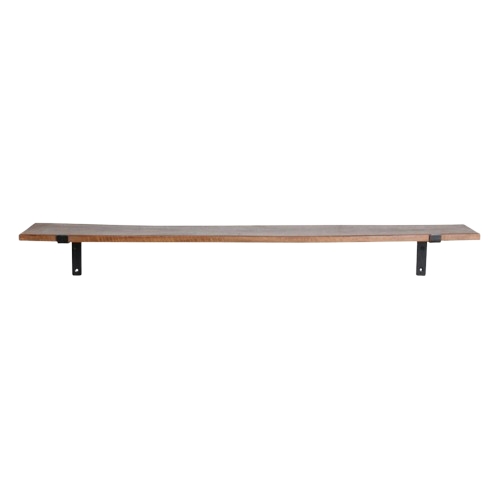 Wandplank 'Factory' 120cm - Natuur