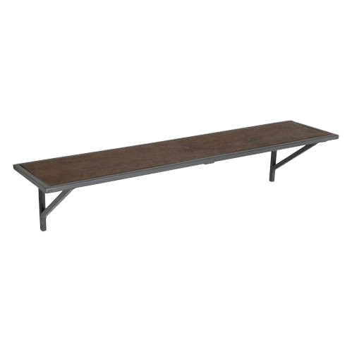 Wandplank 'Square' - Hout