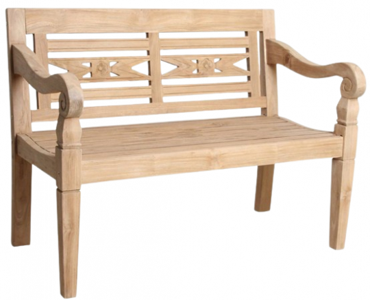 Buitenbank 'Boho' - Teak