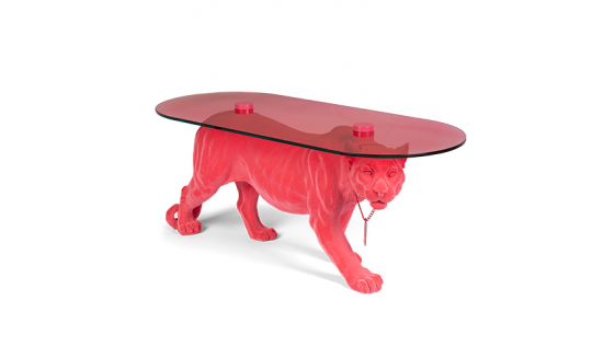 Salontafel 'Dope as hell' - Roze