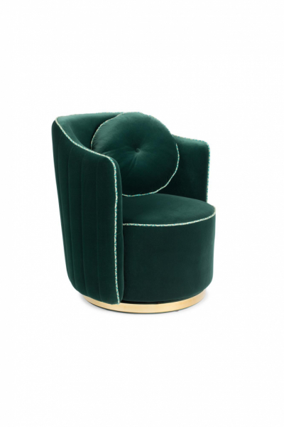 Fauteuil 'Sassy' - Groen