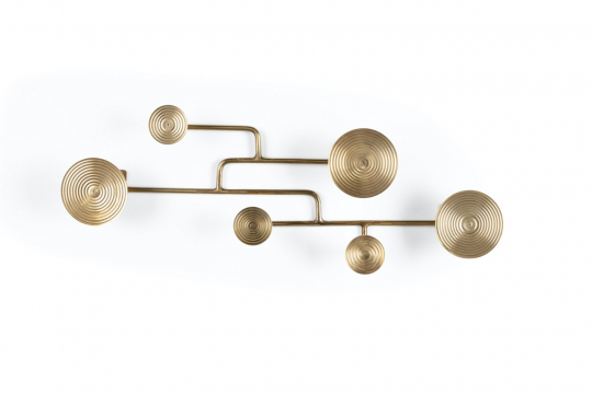 Wandhaken 'Hypnotising' - Goud