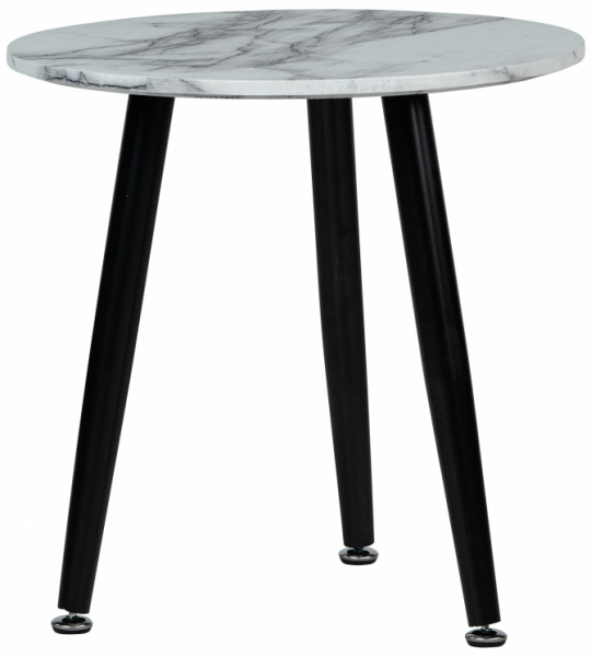 Salontafel 'Marbleous' - Wit/Zwart
