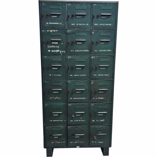 Kast 'Old locker' - Groen