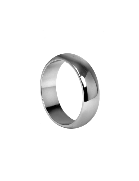 Servetring 'Monaco' Rond 4cm 4-pack - Zilver