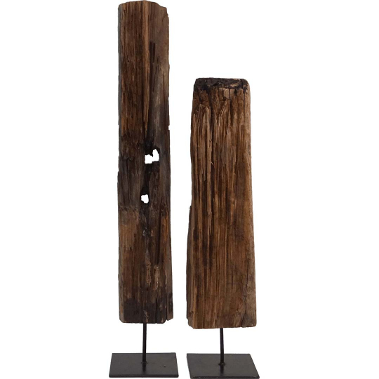 Beeld Vintage - Mooi oud hout