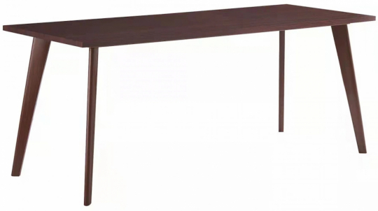 Eettafel 'Nordisk' 180x70cm - Walnoot