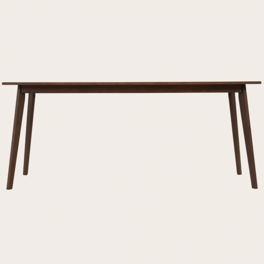 Eettafel 'Nordisk' 180x70cm - Walnoot
