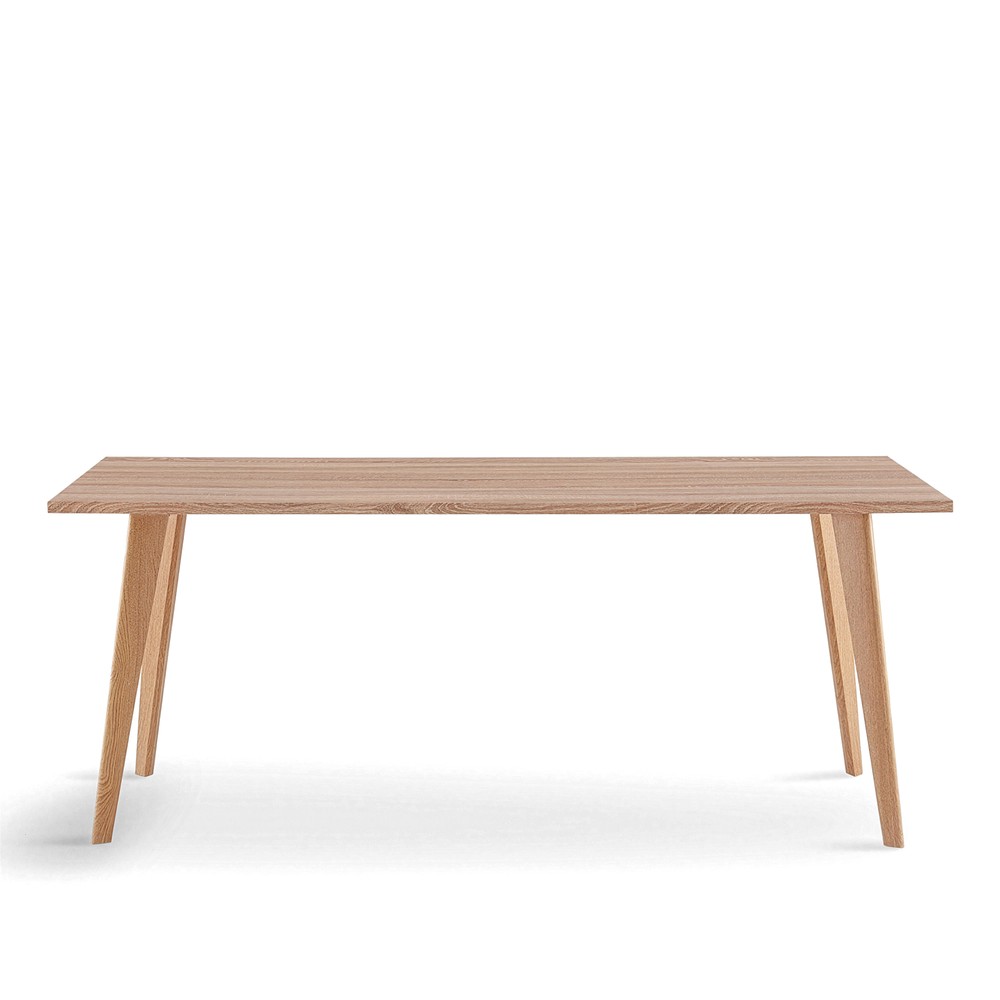 Eettafel 'Nordisk' 180x70cm - Eik