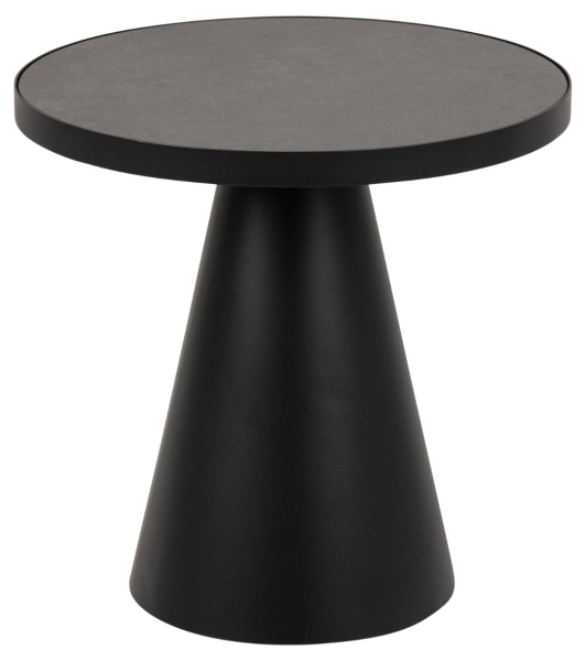 Salontafel 'Soli' 45cm - Zwart