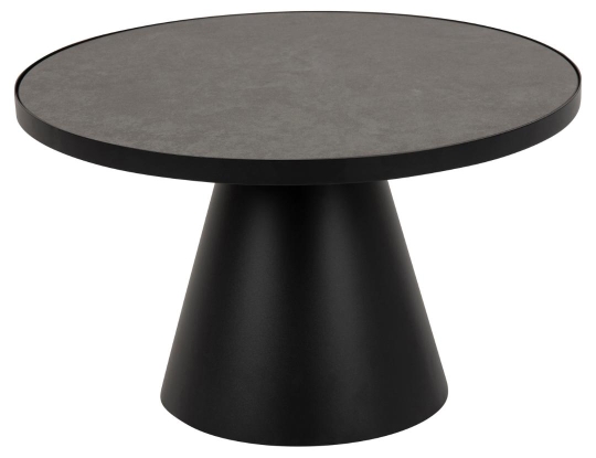 Salontafel 'Soli' 65cm - Zwart