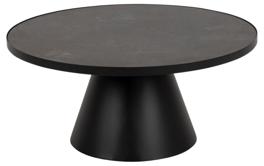 Salontafel 'Soli' 85cm - Zwart