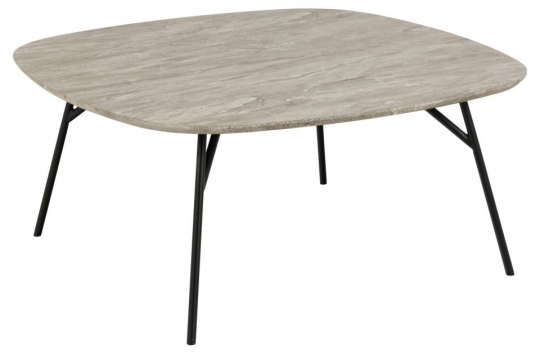 Salontafel 'Caracas' - Grijs/marmer