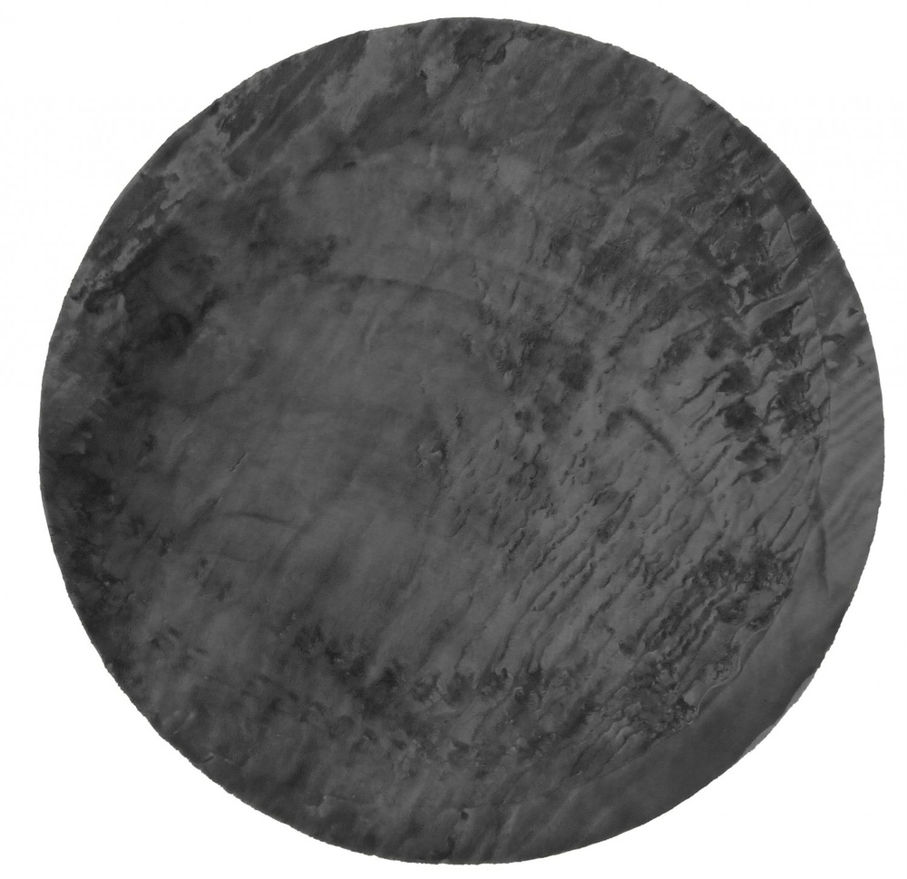 Rond tapijt 'Aranga Super Soft' - Antraciet