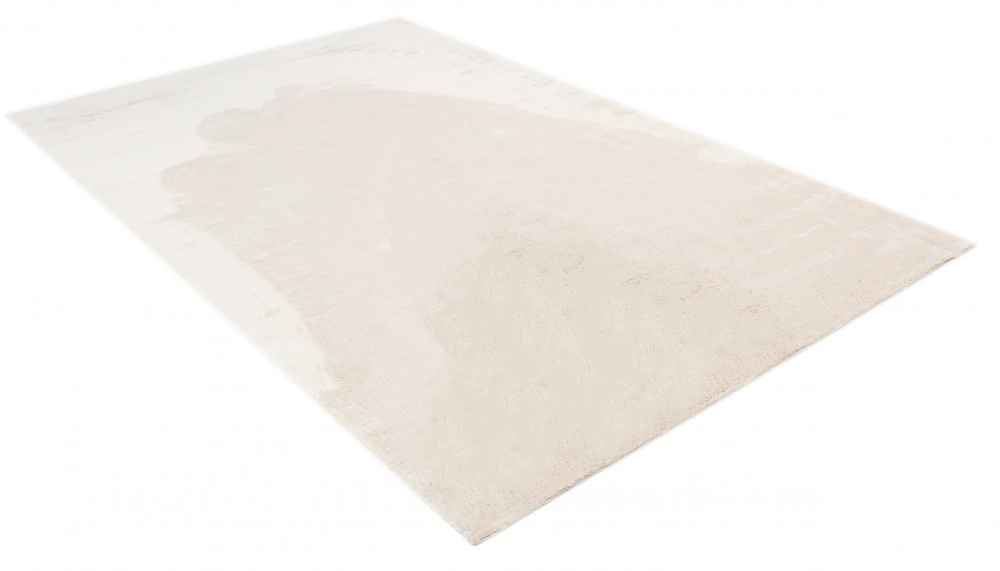 Rond vloerkleed 'Aranga Super Soft' - Wit