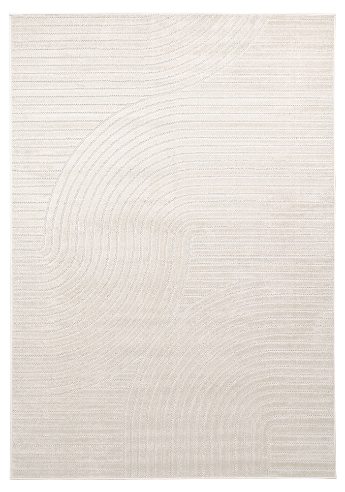 Hoogpolig vloerkleed 'Shaggy Indoor-Outdoor' - Cream