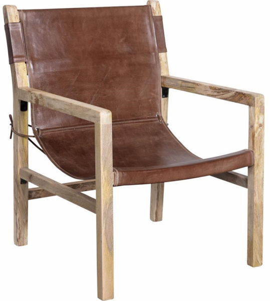 Lounge stoel 'Blixen' - Bruin