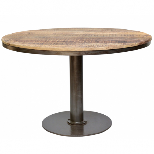 Ronde eettafel vintage 'Jack' - Natuur