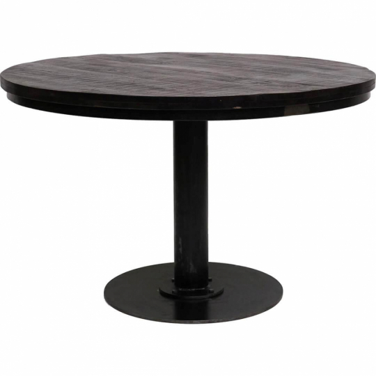 Eettafel 'Jack' Ronde 120cm - Zwart