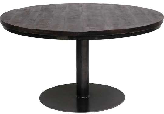 Eettafel 'Jack' Ronde 140cm - Zwart