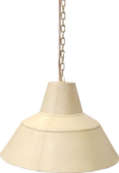 Fabriekslamp Vintage - Antiek wit/Patina