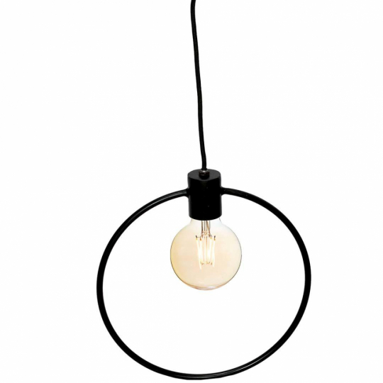 Plafondlamp 'Oslo' - Zwart