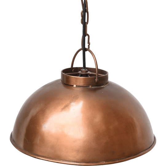 Plafondlamp 'Thormann' - Koper