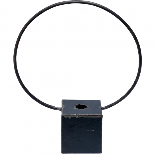 Ronde kaarsenhouder 'Darren' - Vintage