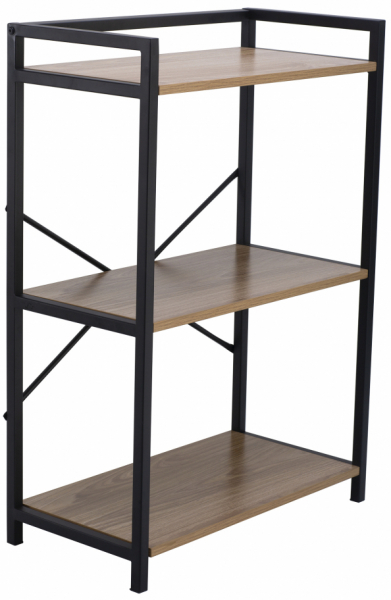 Plank 'Tre' - Zwart/Hout