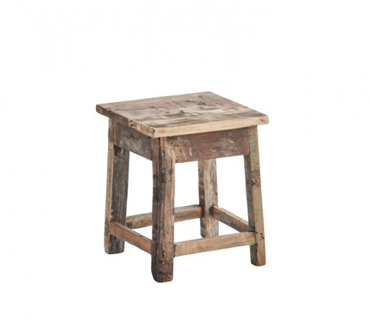 Kruk 'Recycled' - Natuur/gerecycled hout