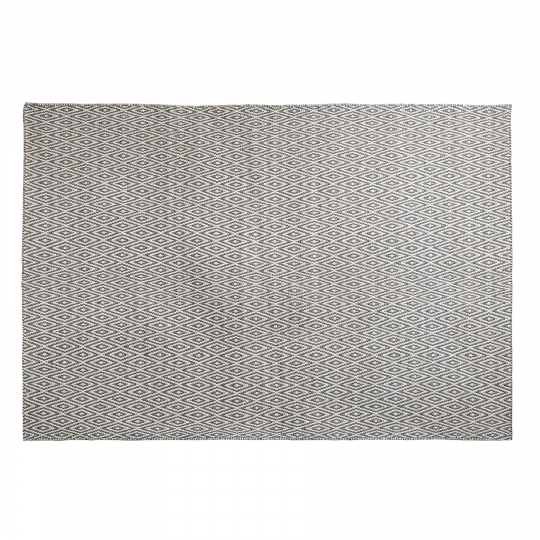 Vloerkleed 'Cozy Luxury' 160x230cm - Grijs/Wit
