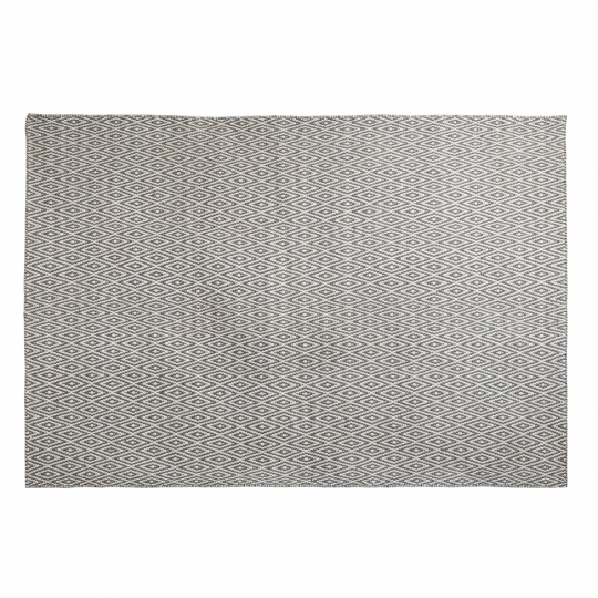 Vloerkleed 'Cozy Luxury' 200x300cm - Grijs/Wit