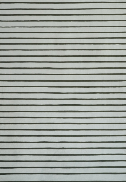 Tapijt 'Tireno' - Zwart/Wit