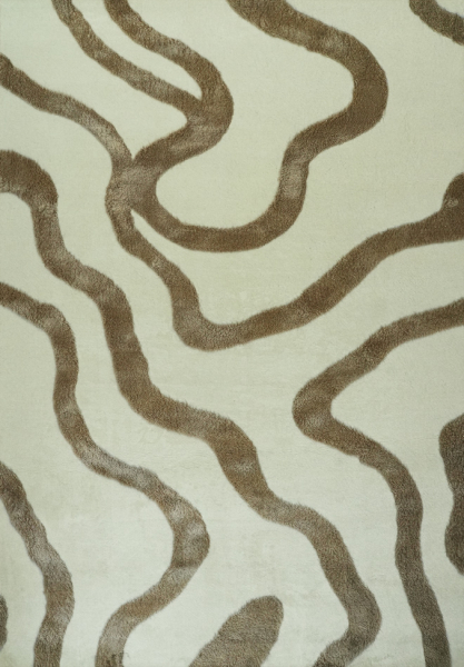 Tapijt 'Heloria' - Bruin/Beige