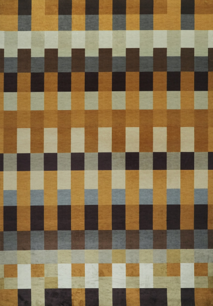 Tapijt 'Markelo' - Geel/Multi