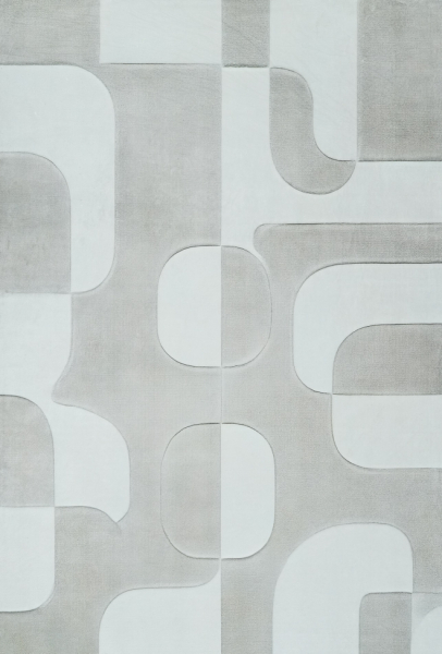 Tapijt 'Merano' - Lichtgrijs