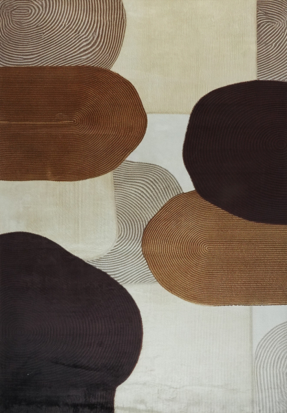 Tapijt 'Arvella' - Bruin