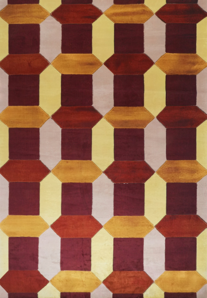 Tapijt 'Oralia' 160x230 cm - Rood/Multi