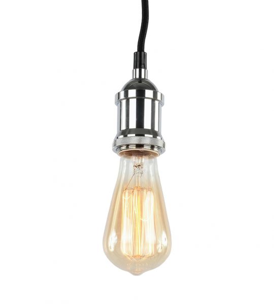 Plafondlamp 'Chrome' - Glas/Metaal