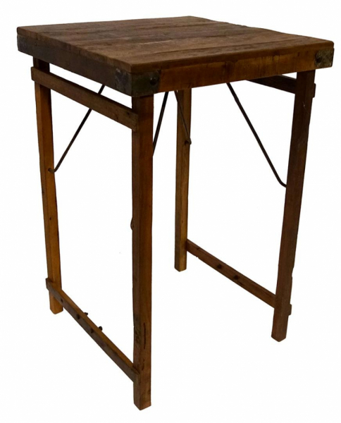 Cafétafel 'Calcutta' - Hout
