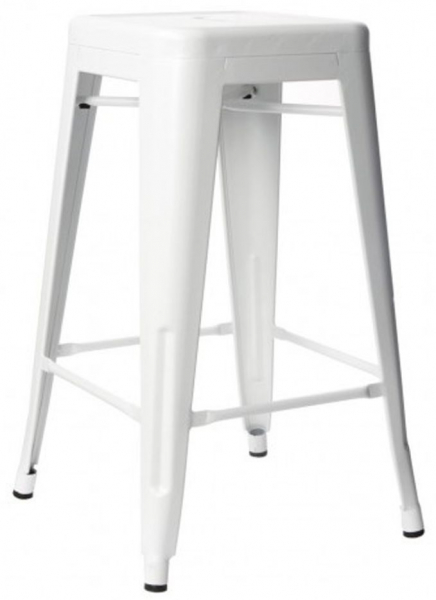 Kruk 'Montmartre' 65cm - Wit