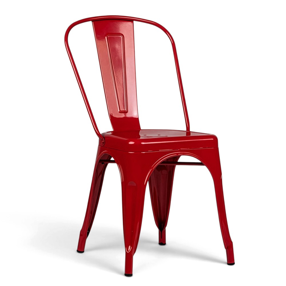 Stoel 'Montmartre' - Rood gelakt