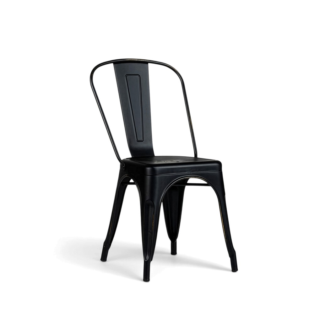 Stoel 'Montmartre' - Vintage zwart